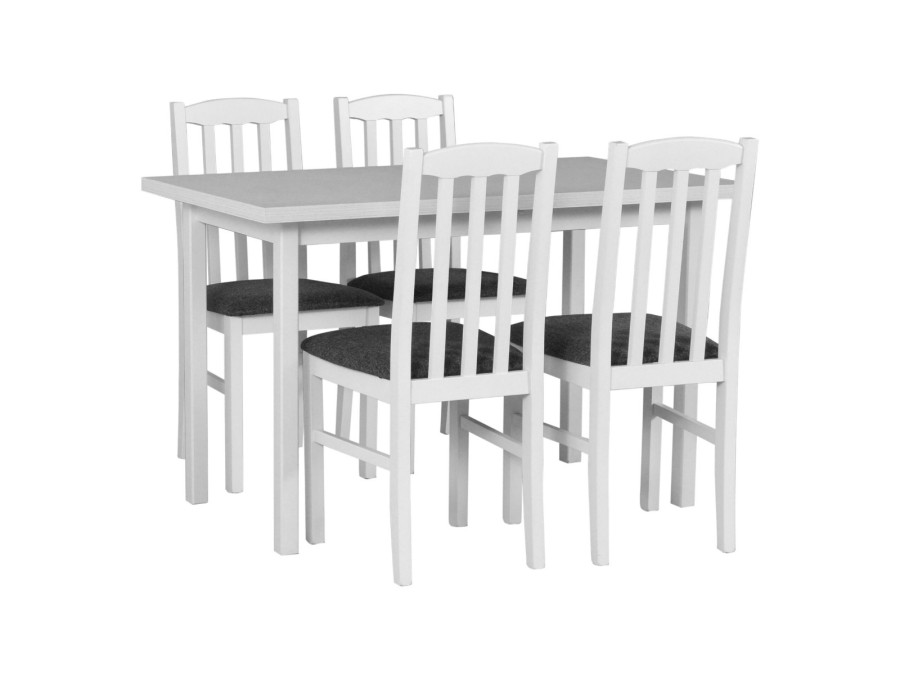Jedálenský set – stôl MAX 10 a stoličky BOS 12 Jedálenský set – stôl MAX 10 a stoličky BOS 12