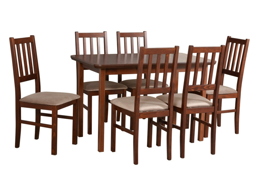 Jedálenský set – stôl MAX 4 a stoličky BOS 4 Jedálenský set – stôl MAX 4 a stoličky BOS 4