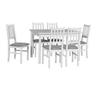 Jedálenský set – stôl MAX 5 P a stoličky BOS 4 Jedálenský set – stôl MAX 5 P a stoličky BOS 4