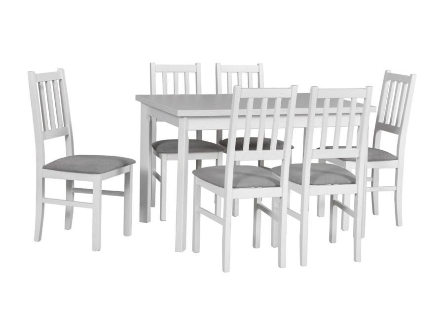 Jedálenský set – stôl MAX 5 P a stoličky BOS 4 Jedálenský set – stôl MAX 5 P a stoličky BOS 4