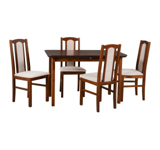 Jedálenský set – stôl MAX 4 a stoličky BOS 7 Jedálenský set – stôl MAX 4 a stoličky BOS 7