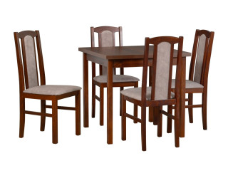 Jedálenský set – stôl MAX 9 a stoličky BOS 7