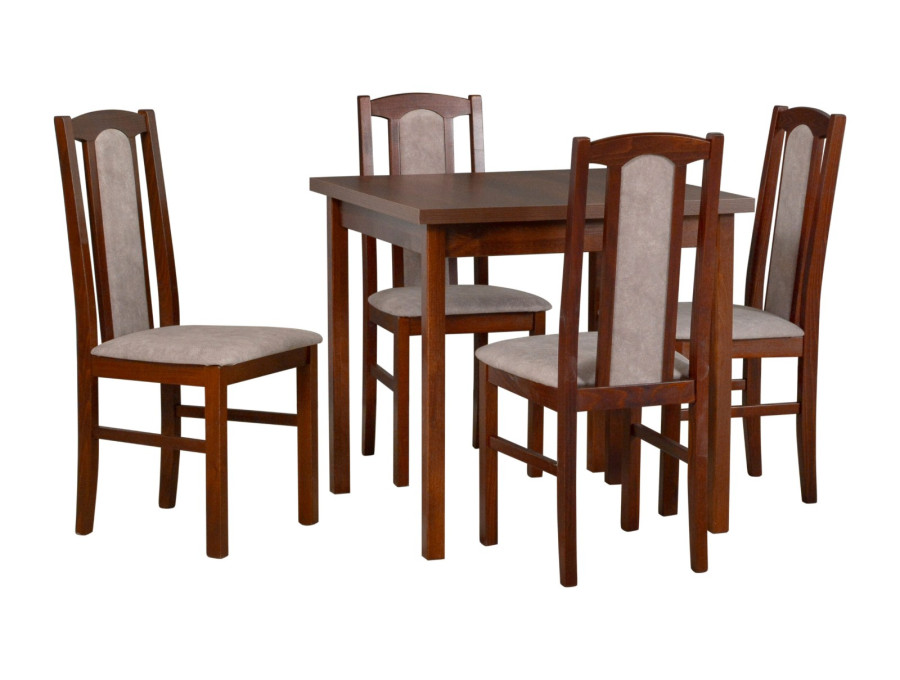 Jedálenský set – stôl MAX 9 a stoličky BOS 7 Jedálenský set – stôl MAX 9 a stoličky BOS 7