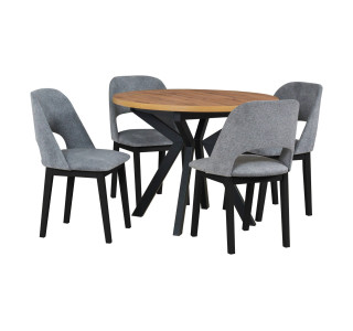 Jedálenský set – stôl IKON 7 a stoličky MONTI 2