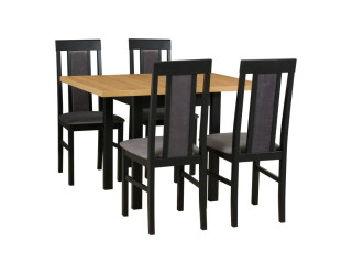 Jedálenský set – stôl MAX 7 a stoličky NILO 2