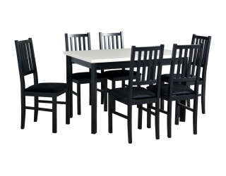 Jedálenský set – stôl MAX 5 P a stoličky NILO 7 Jedálenský set – stôl MAX 5 P a stoličky NILO 7