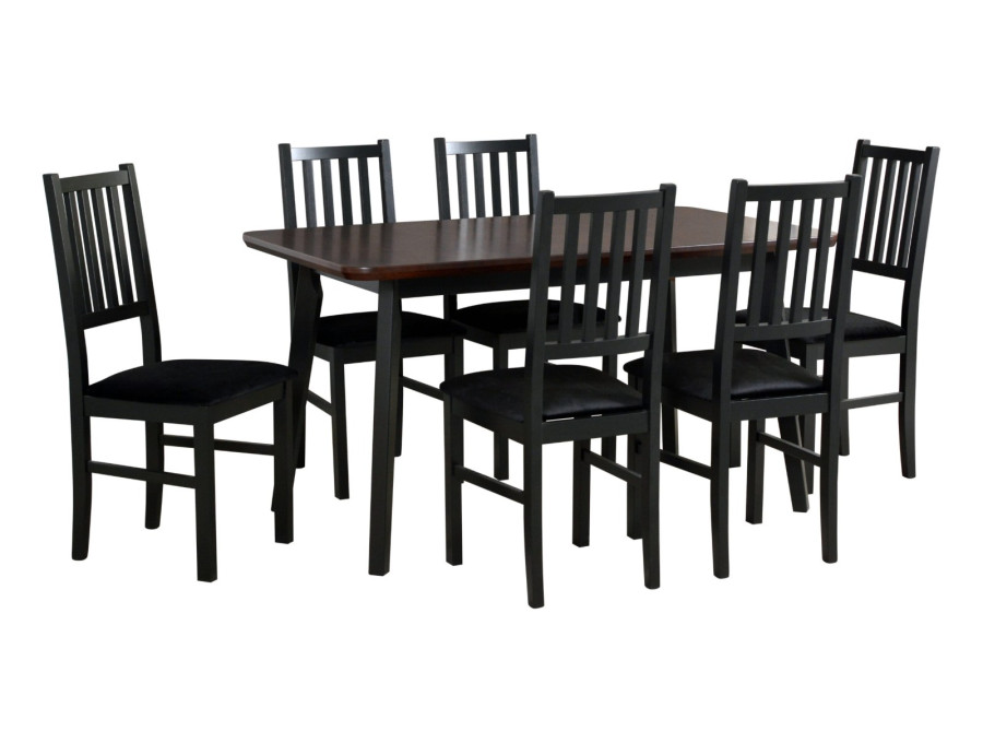Jedálenský set – stôl OSLO 7 a stoličky NILO 7 Jedálenský set – stôl OSLO 7 a stoličky NILO 7