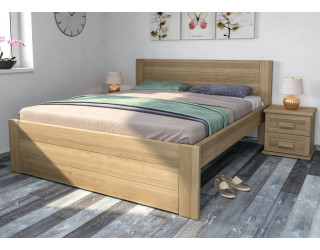 Dubová posteľ Ivana