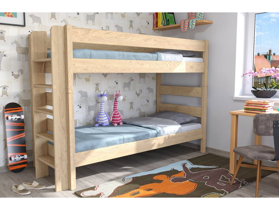 Jaseňová poschodová posteľ Junior 3 Jaseňová poschodová posteľ Junior 3