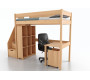 Buková poschodová posteľ Junior 8 Buková poschodová posteľ Junior 8