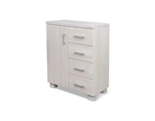Komoda 80 dyha TYP B KOMODA 80 DÝHA HL, Biela Komoda 80 dyha TYP B KOMODA 80 DÝHA HL, Biela