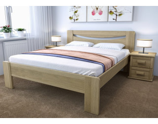 Dubová posteľ Linda