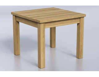 Dubový jedálenský stôl Boris 80 x 80 cm
