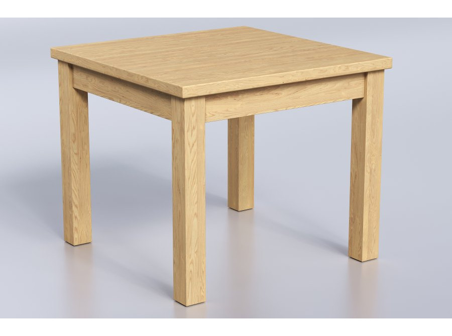 Jaseňový jedálenský stôl Boris 80 x 80 cm