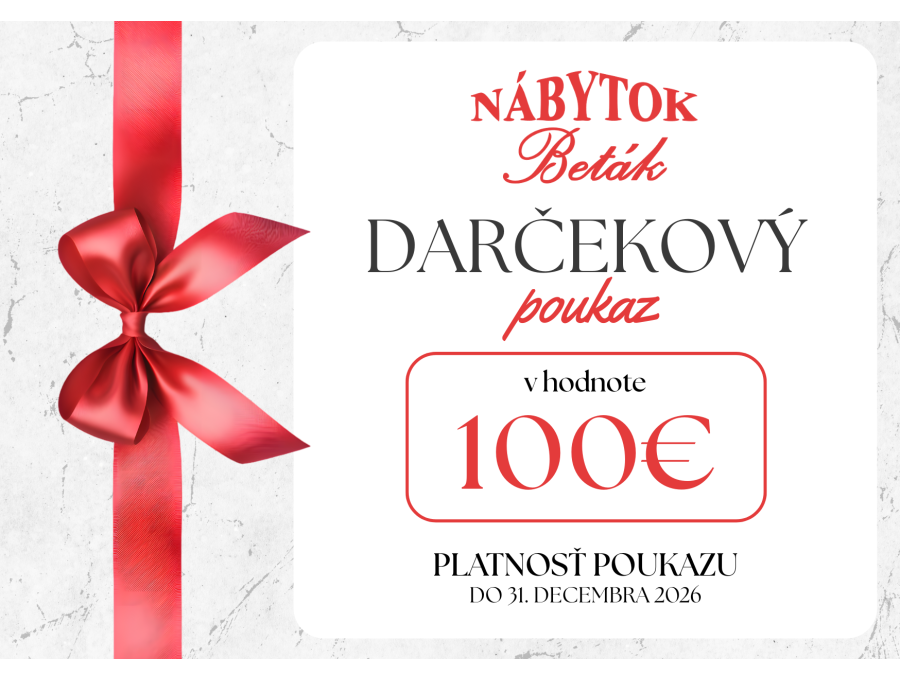 Darčekový poukaz 100€ Darčekový poukaz 100€